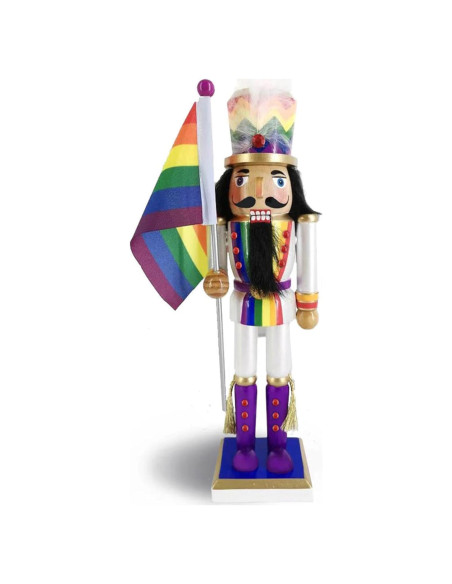 Soldado Cascanueces Blanco 30.48 cm - Adorno Navidad Orgullo Soldado Cascanueces Blanco 30.48 cm - Adorno Navidad Orgullo