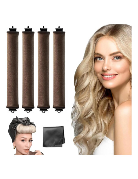 Rizador de Cabello Sin Calor Kitsch Satin - Jumbo 26x12cm Rizador de Cabello Sin Calor Kitsch Satin - Jumbo 26x12cm