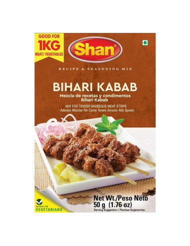 Mezcla de Especias Shan para Bihari Kabab 50g - Sabor Auténtico