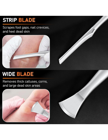 Kit de Pedicura Profesional 7 Piezas DRMODE - Cortauñas y Cuchillos Kit de Pedicura Profesional 7 Piezas DRMODE - Cortauñas y Cuchillos
