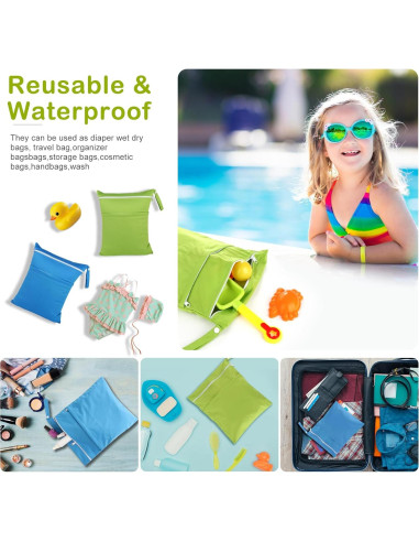 Bolsa de Pañales Angel Love Baby, Impermeable y Reutilizable