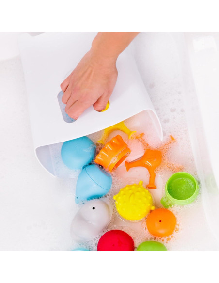 Organizador de Juguetes de Baño Ubbi con Caddy y Secado Rápido Organizador de Juguetes de Baño Ubbi con Caddy y Secado Rápido