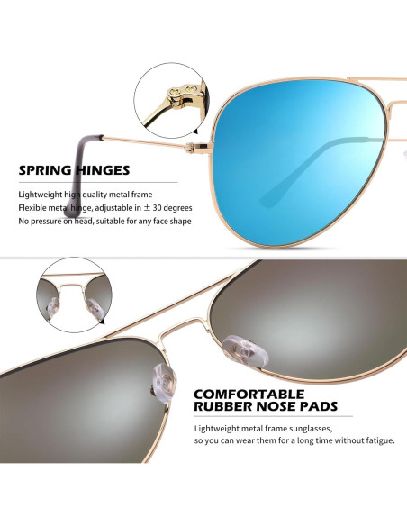 Gafas de sol Aviador Pro Acme UV400 Polarizadas Gafas de sol Aviador Pro Acme UV400 Polarizadas