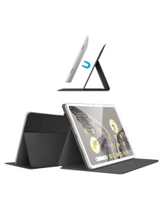 Funda y Soporte Speck para Google Pixel Tablet 2023 - Negro/Blanco
