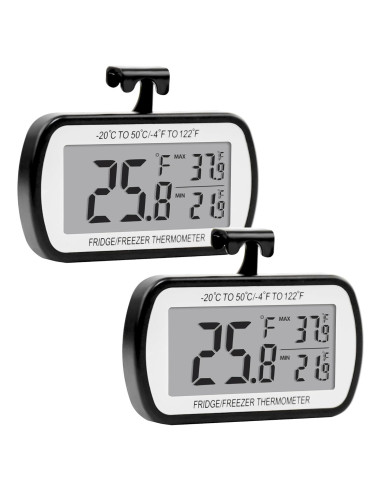 Termómetro Digital para Refrigerador y Congelador RIY - Pantalla LCD