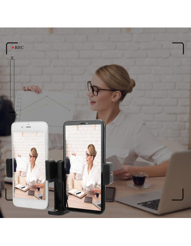 Soporte Doble para Teléfono Móvil EIMSOAH con Rotación 360