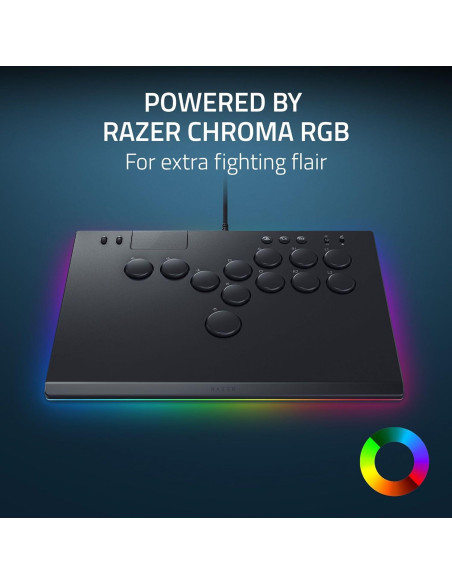 Controlador Arcade Razer Kitsune para PS5 y PC - Óptico RGB Controlador Arcade Razer Kitsune para PS5 y PC - Óptico RGB