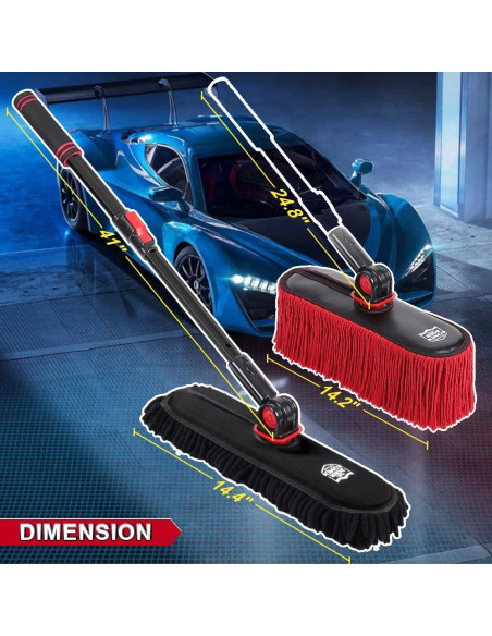 Cepillo y Plumero 2 en 1 RIDE KINGS ZM-CP3001am-3015-1 Cepillo y Plumero 2 en 1 RIDE KINGS ZM-CP3001am-3015-1