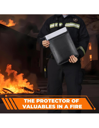 Bolsa de Documentos a Prueba de Fuego Tobeelec 38x28 cm