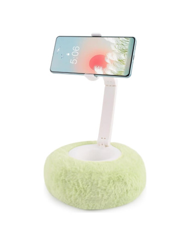 Soporte de Almohada para Teléfono CALIDAKA Ajustable 360 Verde