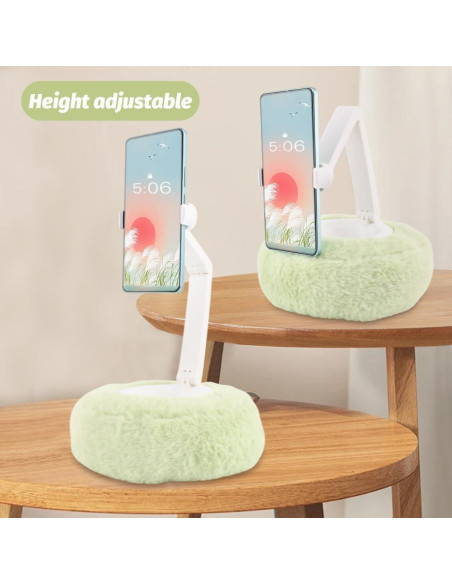 Soporte de Almohada para Teléfono CALIDAKA Ajustable 360 Verde Soporte de Almohada para Teléfono CALIDAKA Ajustable 360 Verde