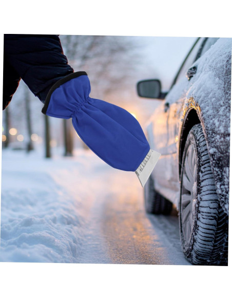 Raspador de Hielo con Guante MAGICLULU - Multiusos para Autos Raspador de Hielo con Guante MAGICLULU - Multiusos para Autos