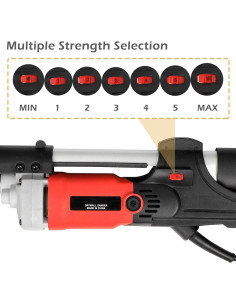 Lijadora de Paneles de Yeso Eléctrica BBBuy 800W 6 Discos 1000-2000 RPM 2