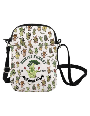 Bolsa Cruzada Korok de Poliéster para Papá - Regalo Gamer