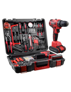 Taladro Inalámbrico 21V Jar-Owl con Batería 1.5Ah y Accesorios