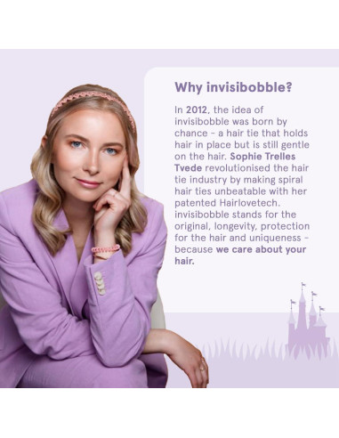 Gomas de Pelo Invisibobble Niñas Candyland x6 - Sin Tirones