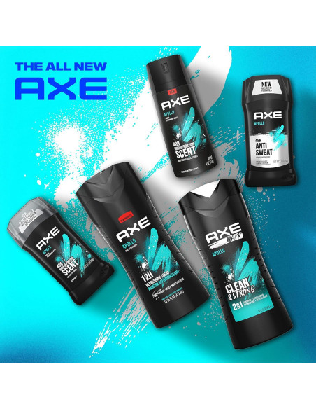 Desodorante en aerosol AXE Apollo 113.4g - Salvia y Cedro - 4 unidades Desodorante en aerosol AXE Apollo 113.4g - Salvia y Cedro - 4 unidades