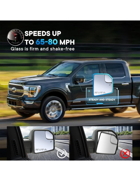 Espejo lateral derecho calefaccionado Ford F150 2015-2021 Espejo lateral derecho calefaccionado Ford F150 2015-2021