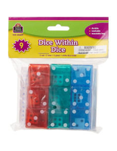 Dados de Aprendizaje Recursos Creados por el Maestro - 9 Piezas 2