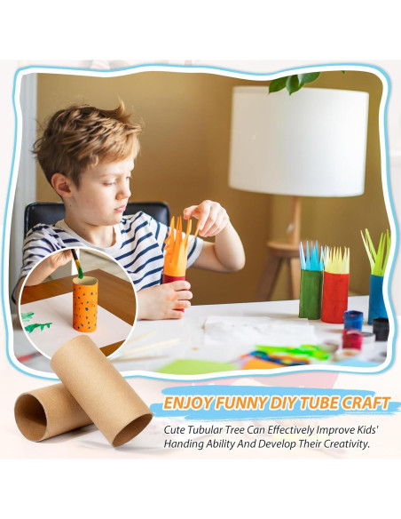 Tubos de Cartón para Manualidades MAPVOLUT 70 Piezas 8.5 cm Tubos de Cartón para Manualidades MAPVOLUT 70 Piezas 8.5 cm