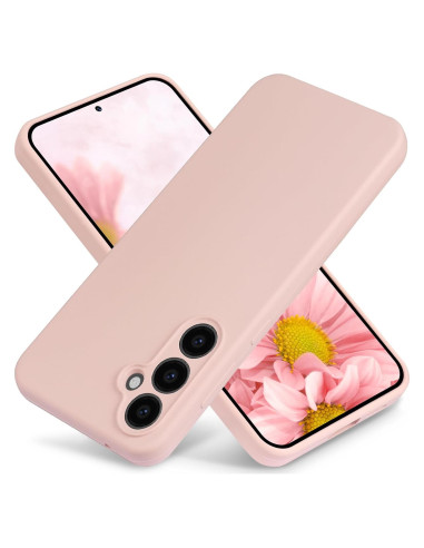 Funda de Silicona Líquida Varikke para Samsung Galaxy S24 FE 6.7" Rosa