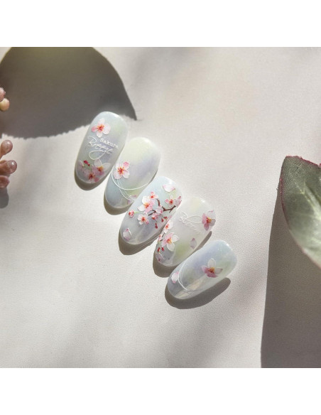Calcomanías de Uñas 5D Floral FRUZJAY - Autoadhesivas Multicolor Calcomanías de Uñas 5D Floral FRUZJAY - Autoadhesivas Multicolor