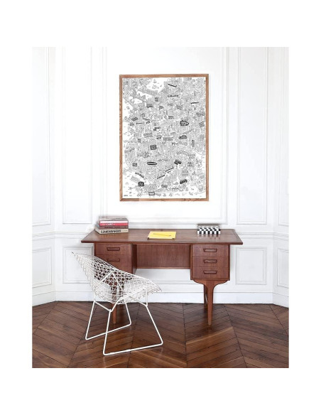Póster Gigante para Colorear Omy Brooklyn 101.6 x 71.12 cm Póster Gigante para Colorear Omy Brooklyn 101.6 x 71.12 cm