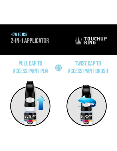 Pincel de Pintura Touch Up King WA8624 Blanco Cumbre 22.18 ml