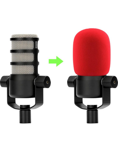 Filtro Pop LEFXMOPHY para Micrófono Rode PodMic y NT1
