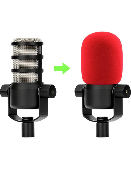 Filtro Pop LEFXMOPHY para Micrófono Rode PodMic y NT1 Filtro Pop LEFXMOPHY para Micrófono Rode PodMic y NT1