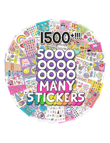 Libro de Stickers Just My Style 1500 Piezas Multicolor Libro de Stickers Just My Style 1500 Piezas Multicolor