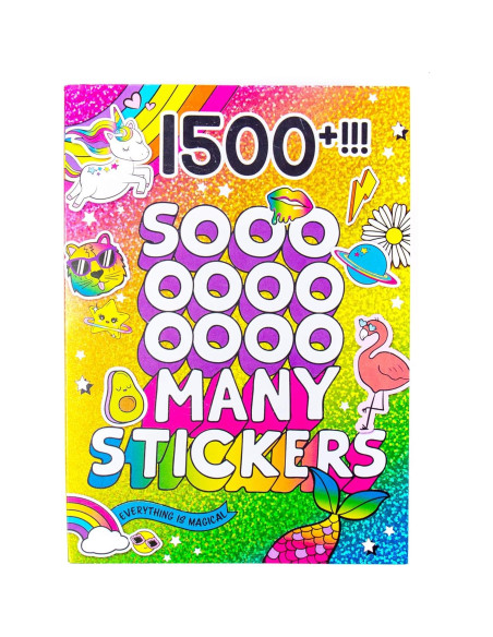 Libro de Stickers Just My Style 1500 Piezas Multicolor Libro de Stickers Just My Style 1500 Piezas Multicolor