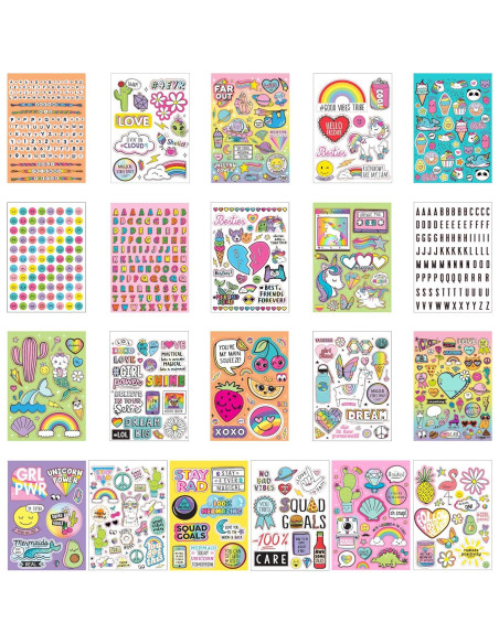 Libro de Stickers Just My Style 1500 Piezas Multicolor Libro de Stickers Just My Style 1500 Piezas Multicolor