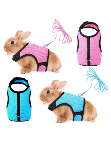 Arnés para Mascotas Pequeñas SATINIOR Ajustable Transpirable