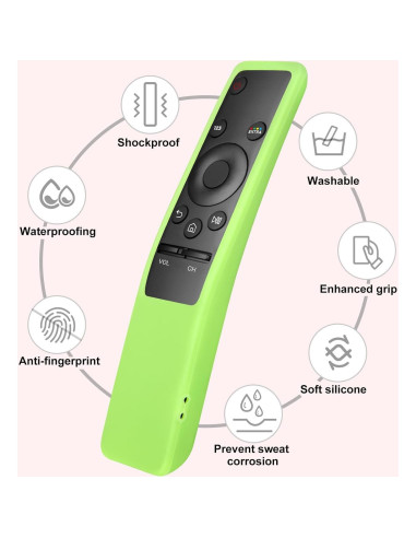 Funda Protectora de Silicona para Control Remoto Samsung BN59 - 2 Pack