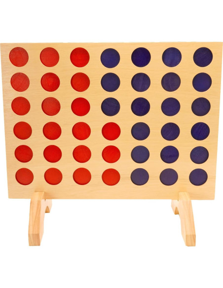 Juego de Mesa Conectar 4 BSIRI XL - Madera Premium para 2 Jugadores Juego de Mesa Conectar 4 BSIRI XL - Madera Premium para 2 Jugadores