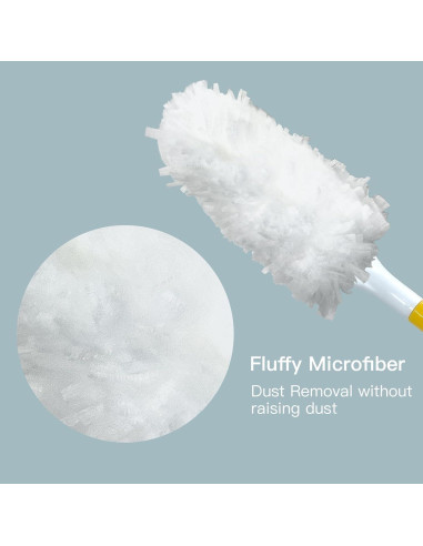 Duster Desechable Cubicozy - Kit de Limpieza con 2 Mangos y 20 Recambios