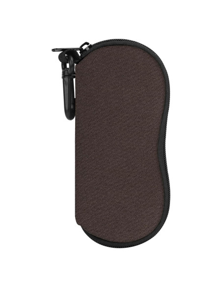 Funda de Gafas MoKo Neopreno Cremallera Marrón Espaciosa Funda de Gafas MoKo Neopreno Cremallera Marrón Espaciosa