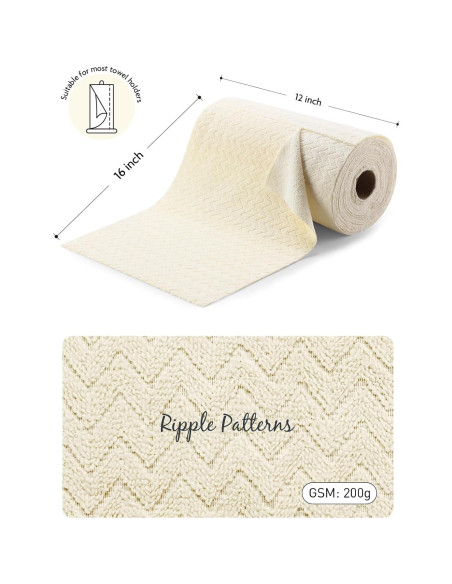 Rollo de Paños de Microfibra FantastiCLEAN 50 Hojas 40.64x30.48cm Rollo de Paños de Microfibra FantastiCLEAN 50 Hojas 40.64x30.48cm