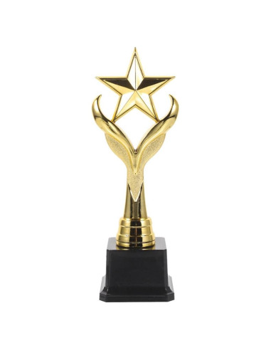 Trofeo Estrella Dorado Tofficu 28 cm para Competencias