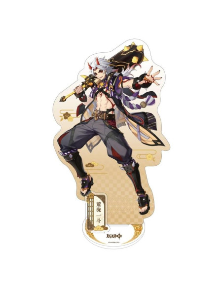 Soporte de Personaje Genshin Impact Arataki Itto 18.5x14.5 cm Soporte de Personaje Genshin Impact Arataki Itto 18.5x14.5 cm