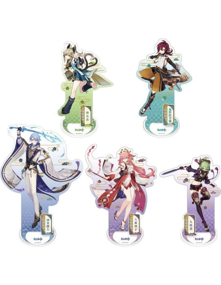 Soporte de Personaje Genshin Impact Arataki Itto 18.5x14.5 cm Soporte de Personaje Genshin Impact Arataki Itto 18.5x14.5 cm