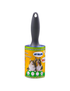 Rodillo Quitapelusas Sunroda 250 Hojas Ultra Pegajoso Azul