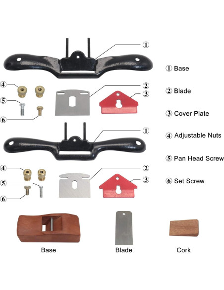 Afilador Ajustable Boeray con 4 Cuchillas y Plano Portátil Afilador Ajustable Boeray con 4 Cuchillas y Plano Portátil