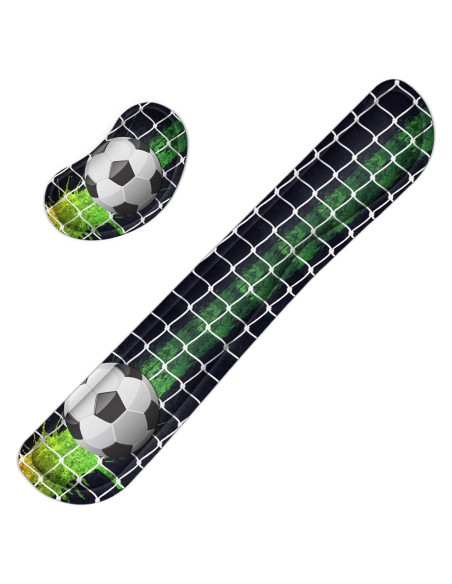 Almohadilla para Muñeca y Teclado Meffort Inc Ergonómica Fútbol Almohadilla para Muñeca y Teclado Meffort Inc Ergonómica Fútbol