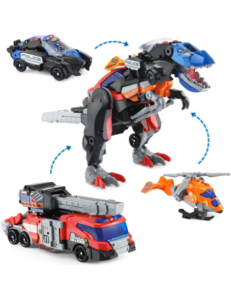 VTech Switch and Go 3-en-1 Rex de Rescate 50.8 cm VTech Switch and Go 3-en-1 Rex de Rescate 50.8 cm