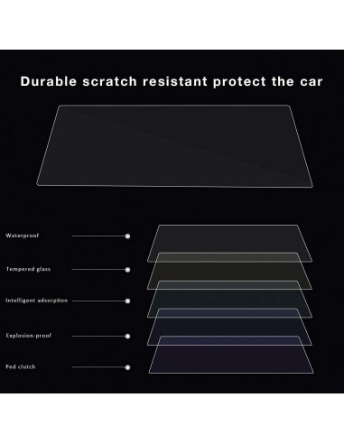Protector de Pantalla Táctil INTGET 20.32 CM para Subaru 2019-2023