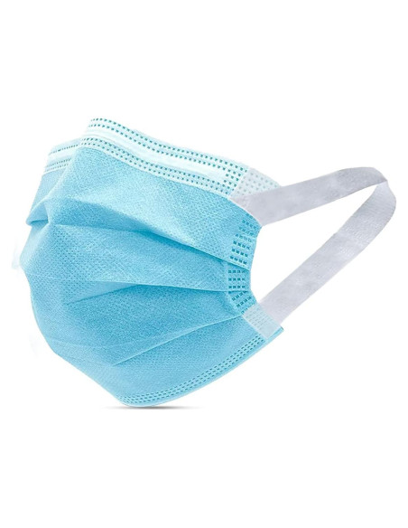 Mascarillas Desechables 3 Capas Toozoky - 50 Piezas Azul Mascarillas Desechables 3 Capas Toozoky - 50 Piezas Azul