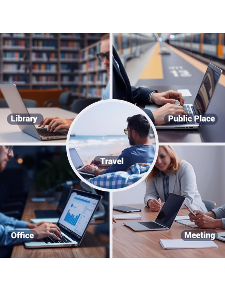Funda de Privacidad Magnética Gopupu para MacBook 13" 2016-2022 Funda de Privacidad Magnética Gopupu para MacBook 13" 2016-2022