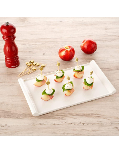 Palitos de Canapé de Bambú Dorado 8.89 cm - 100 Unidades Restaurantware Palitos de Canapé de Bambú Dorado 8.89 cm - 100 Unidades Restaurantware